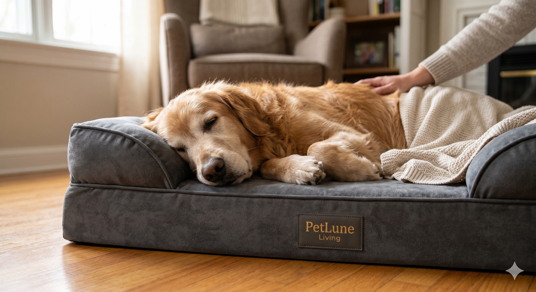 "Their Time Flows Faster Than Ours": Why Your Senior Dog Needs This Premium Orthopedic Bed (PetLune Living Review)