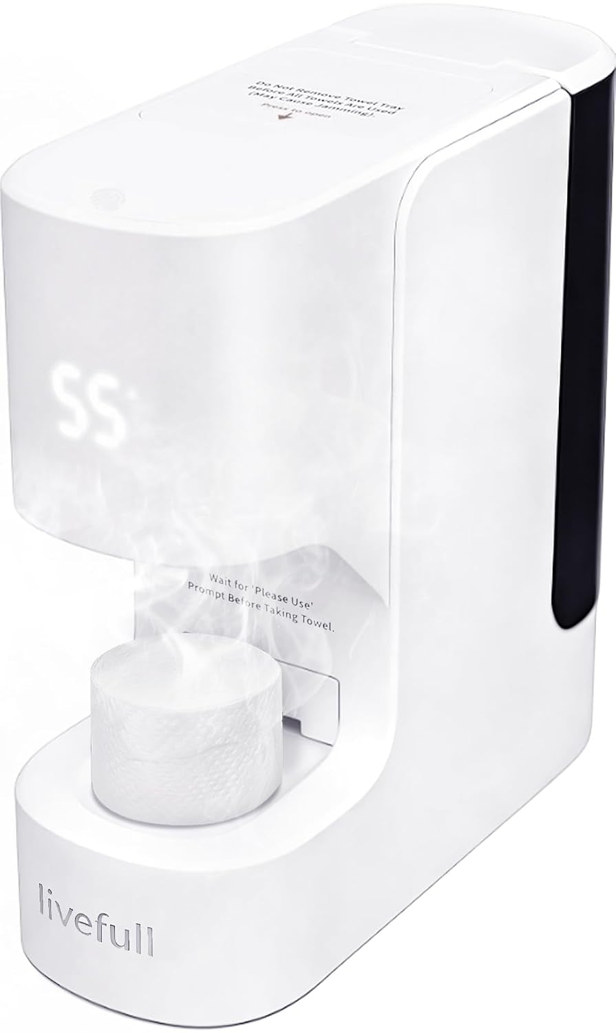 Hot Towel Warmer Dispenser, 5S Fast Heating Towel Machine for Home Spa