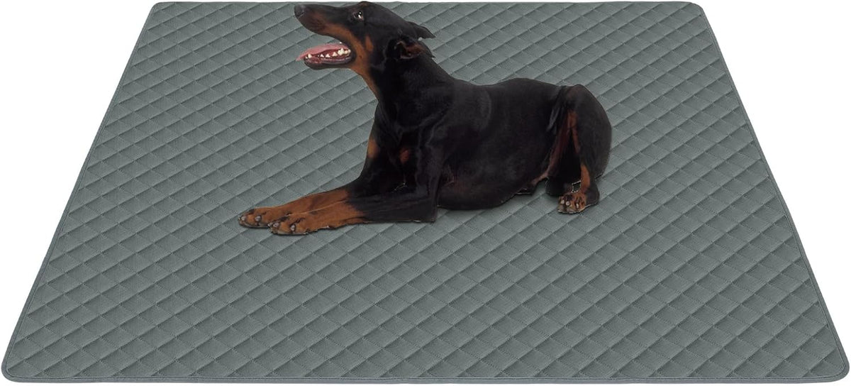 Washable Pee Pads for Dogs 48"X48" Reusable Puppy Pad Pet Training Pads, Waterproof Mat Non-Slip, Dog Pee Pad Whelping Pads Dog Mat-Playpen,Crate,Sofo,Car,Potty,Bed