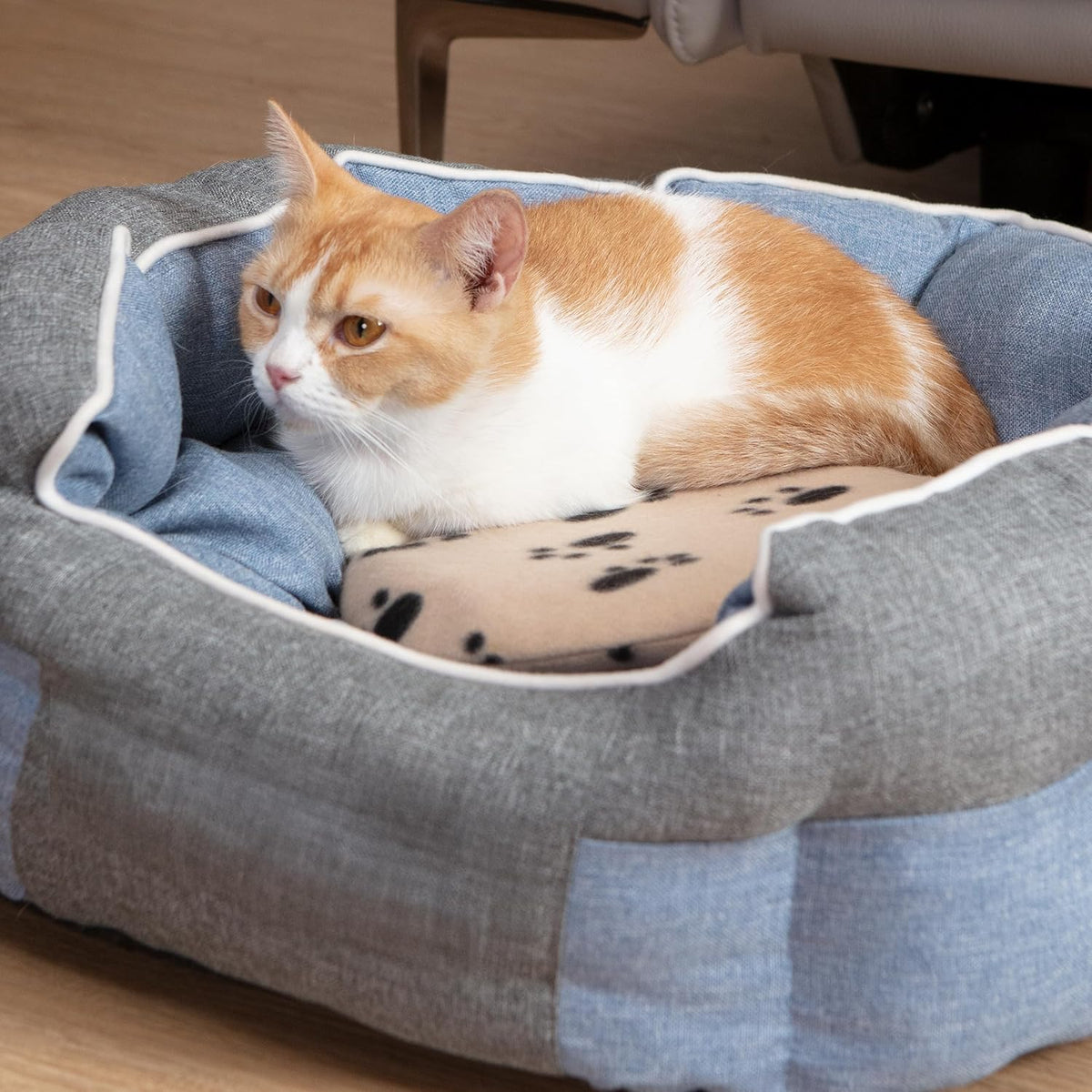 Snugglesafe Microwave Pet Heating Disc, Heating Pad for Kittens & Cats