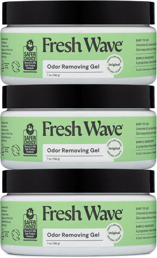 Fresh Wave Original Odor Eliminator Gel 3-Pk 7 Oz - Air Freshener for Home