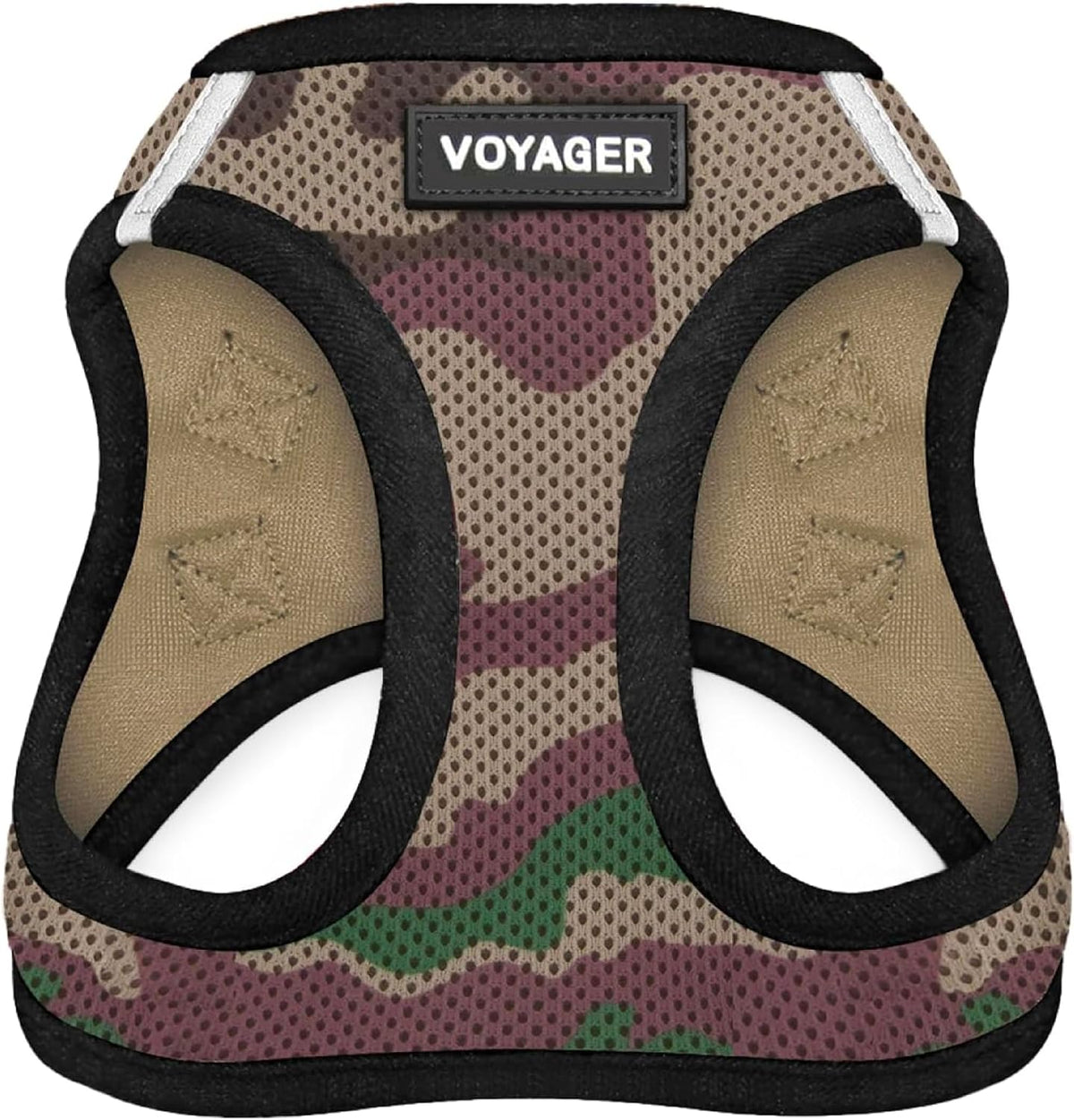Voyager Step-In Air Dog Vest Harness - Army, Large
