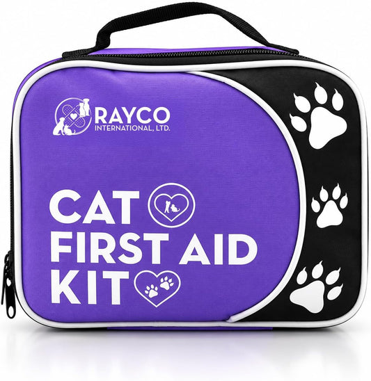 Pet First Aid Kit for Cats & Kittens – Compact Emergency Kit for Cat Owners, Home, Car, Travel & Outdoor Use