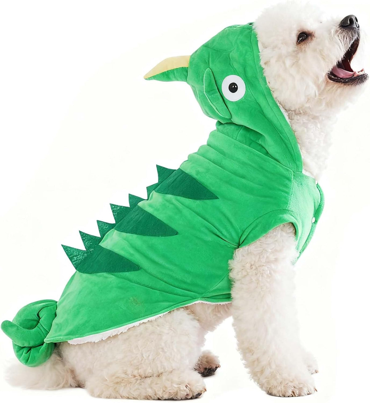 Halloween Chameleon Dog Costume Funny Pet Cat Clothes Outfits,S