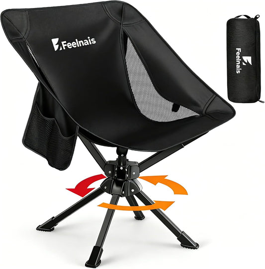 Portable Camping Chairs for Adults, Comfy Folding Camp Chair