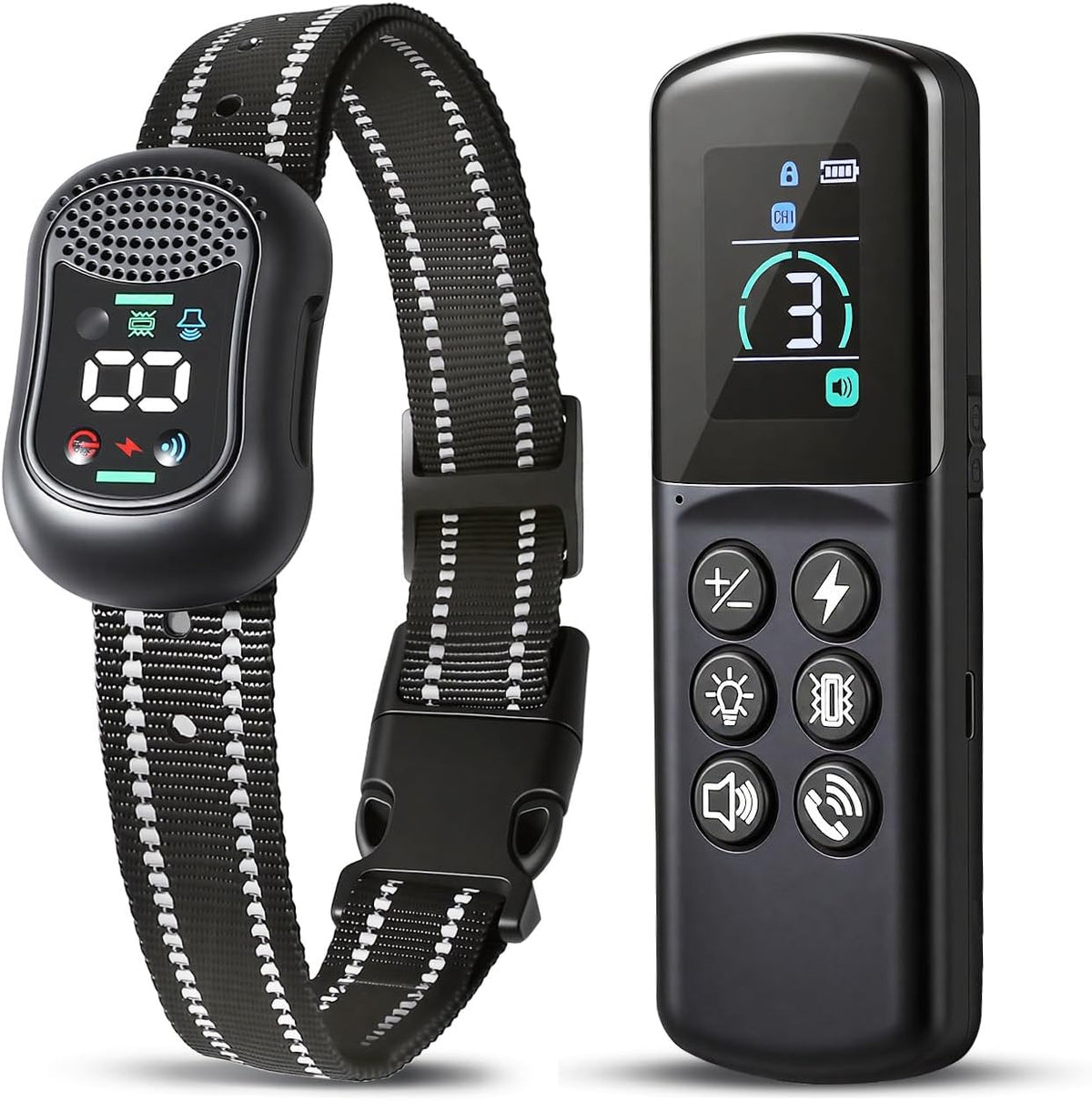 Dog Training Collar with Remote, 4500FT Range, Rechargeable