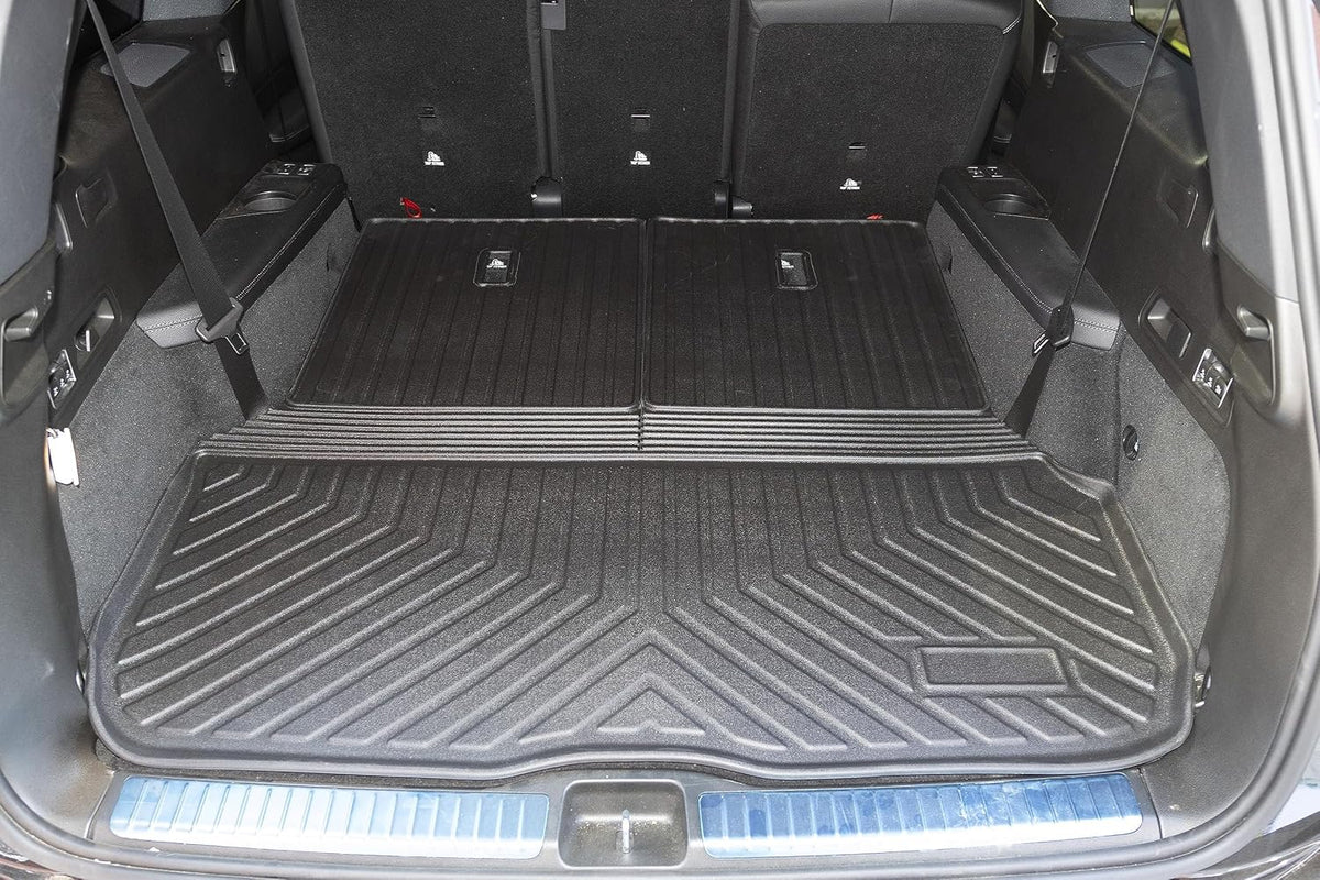 Premium Cargo Liner for Mercedes Benz X 167 GLS 2020-2026 - Custom Fit Car Trunk Mat - All-Season Black Cargo Mat - 3D Shaped Laser Measured Trunk Liners for Mercedes Benz X 167 GLS 2020-2026