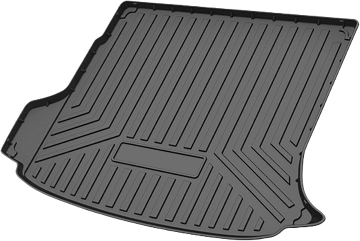 Flat Face Cargo Liner Rear Trunk Mat Trunk Cargo Luggage Boot Tray Mat Vertical Stripes Pattern for Buick Envision 2021-2024 Anti-Slip