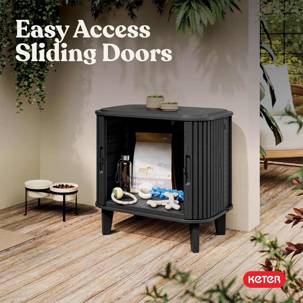 Keter Velo 30 Gallon Outdoor Storage Cabinet