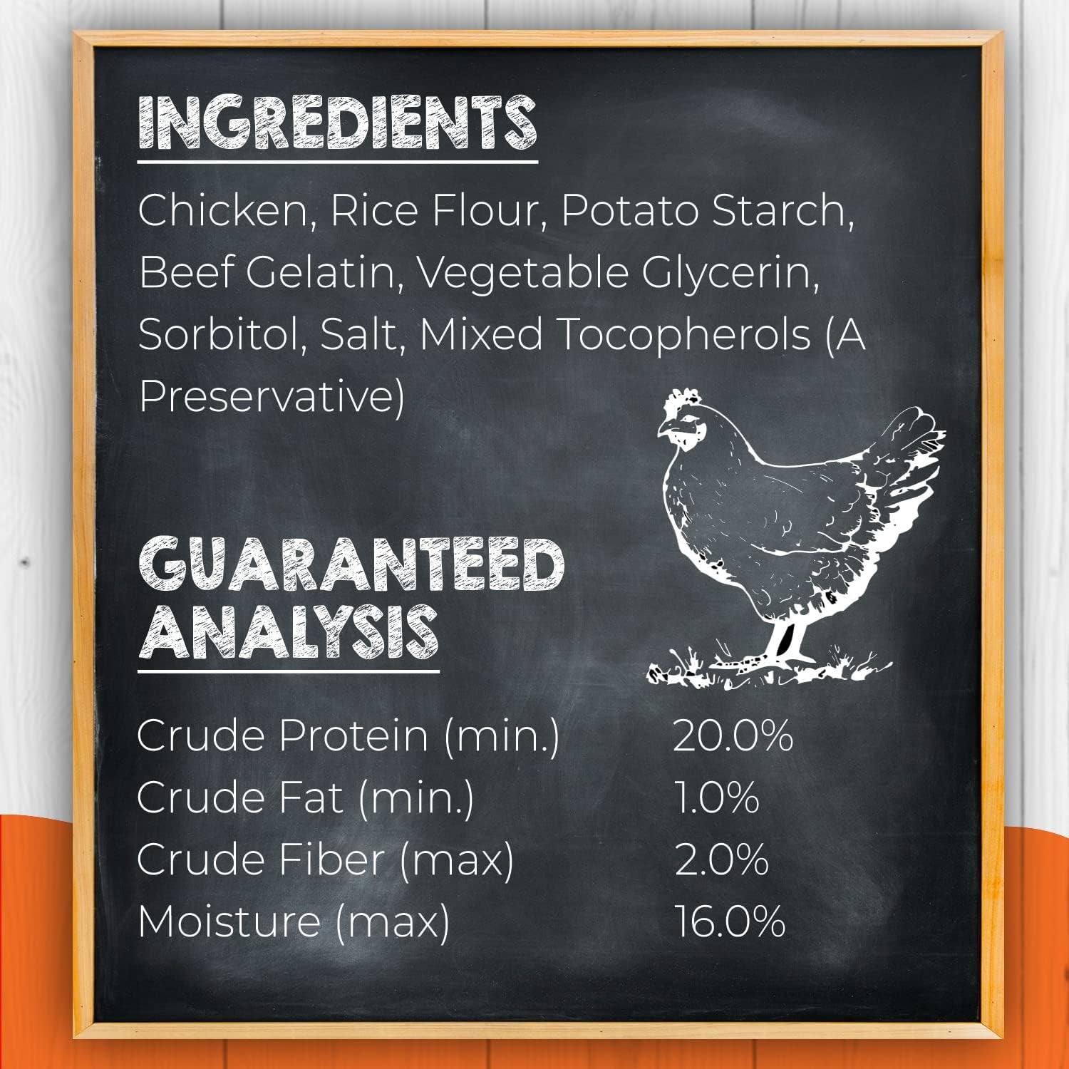 Canine Naturals Chicken Recipe Chew - Rawhide Free Dog Treats - Made from USA Raised Chicken - All-Natural and Easily Digestible - 5 Pack of 7 Inch Large Rolls for Dogs 50-75Lb