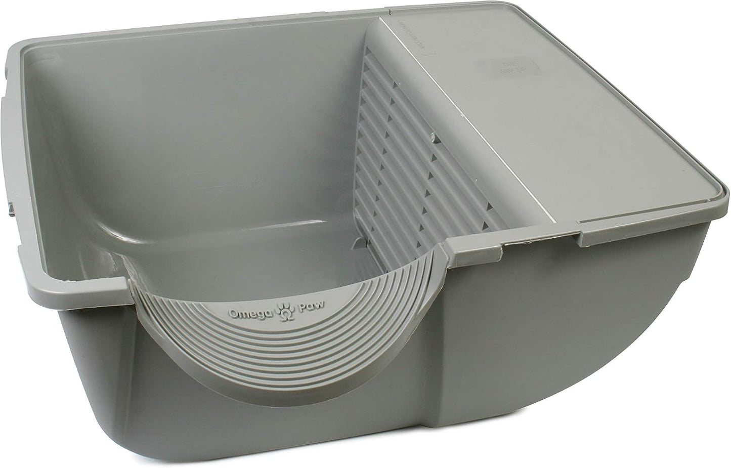 Omega Paw Elite Self Cleaning Roll 'N Clean Litter Box, Midnight Black, Large (EL-RA20-1)