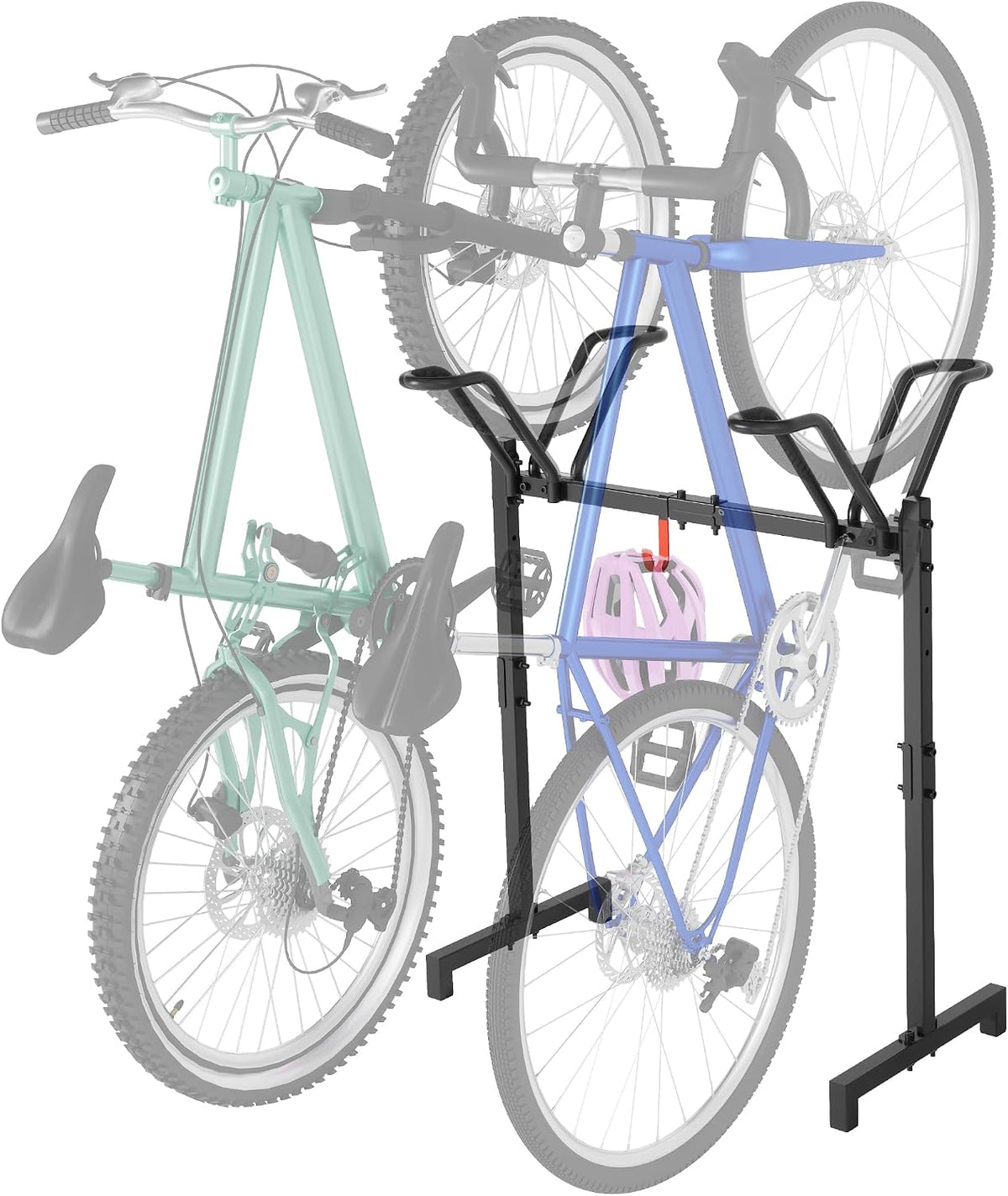 Sttoraboks 2-Bike Vertical Stand, Freestanding Bike Rack for Garage