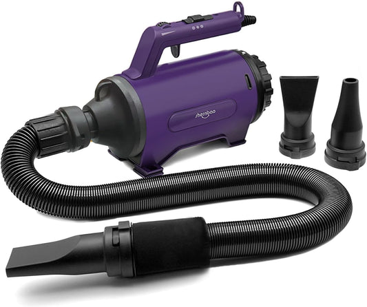 Dog Dryer High Velocity Professional Dog/Pet Grooming Force Hair Dryer/Blower