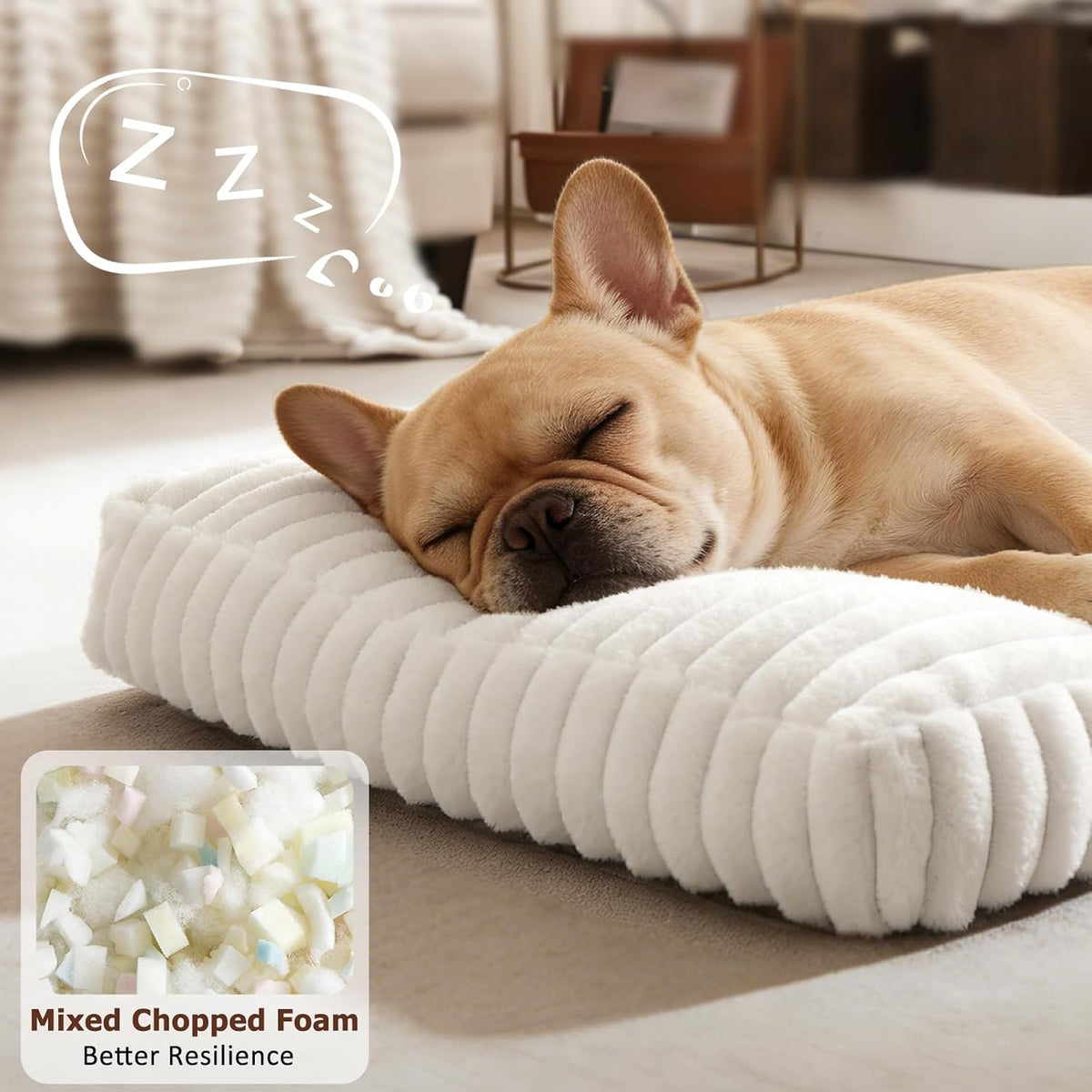 FURTIME XL Dog Beds Large Sized Dog, Washable Dog Bed for Crate, 35"