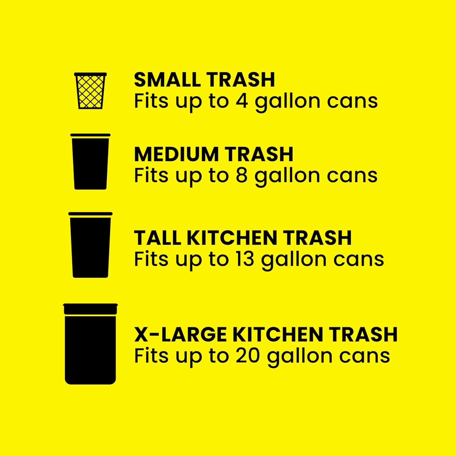 Glad Forceflex Maxstrength Kitchen Trash Bags, Rip and Tear Resistant, Fresh Clean Scented Large Garbage Bags, Odor Control, Febreze Freshness, 20 Gallon Trash Bags, 80 Count