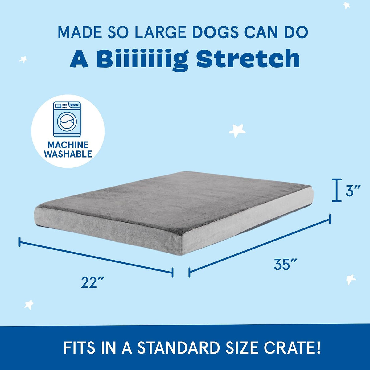 Barkbox Orthopedic Dog Bed - Large