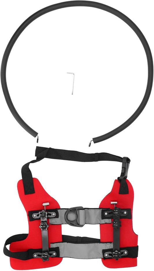 Pet Ring Harness, Adjustable Blind Dog Ring, Dog Vest Harnesses, Blind Dog Bumper to Protect Cats and Dogs with Blindness (S)