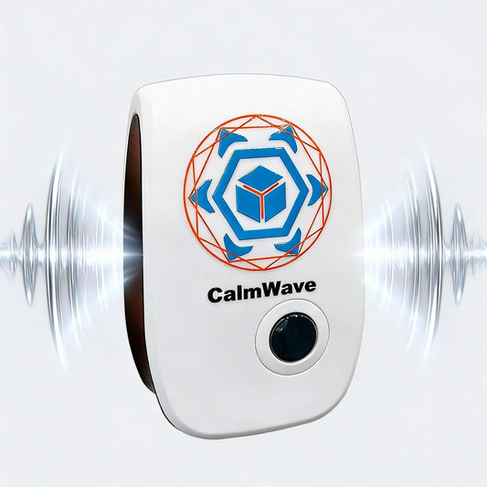 Dog Anxiety Relief Device – Psychological Acoustic Therapy for Separation Anxiety, Stress Barking & Thunder Fear – No Pheromones, No Chemicals – Drug-Free Sound Therapy for All Dog Breeds
