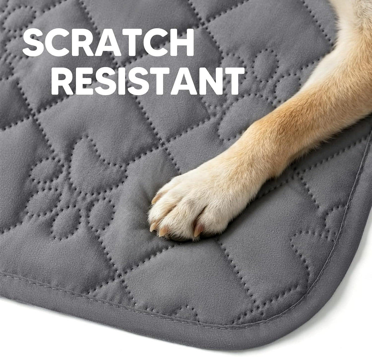 PAWFINITY Waterproof Bed Cover for Dogs, Pet Blanket for Mattress Washable