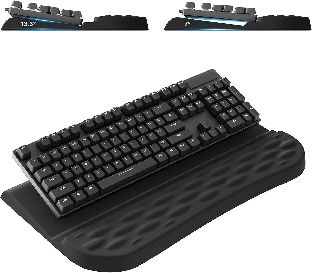 Wrist Rest with Keyboard Stand Ergonomic Computer Wrist Support Pad