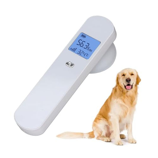 Pet Ear Dryer Machine Quick Drying Dog Ear Canal Cleaner One Click Water Remover for Cats Dogs Bathing Grooming 14.7X3.5Cm 3 Earplugs Included