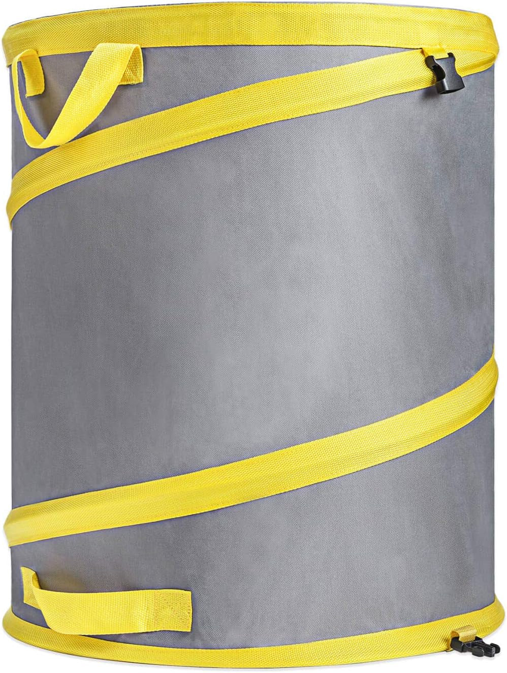 Jardineer Collapsible Pop up Trash Can, 30 Gallon Reusable Yard Waste Bag with Handle, Foldable Portable Garden Leaf Bag for Outdoor Lawn, Patio, Camping, Gardening Debris Storage