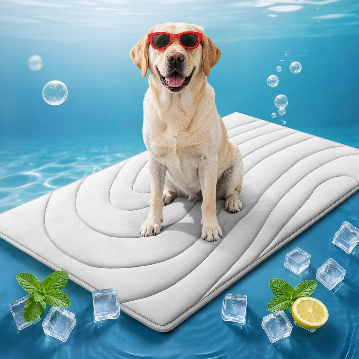 Cooling Mat for Dogs, 59" X 40" Washable Pet Cooling Pad, X-Large Dogs