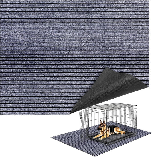 28"X 49" X 0.2'' Waterproof Mat for under Dog Crate, Floor Protector Mat