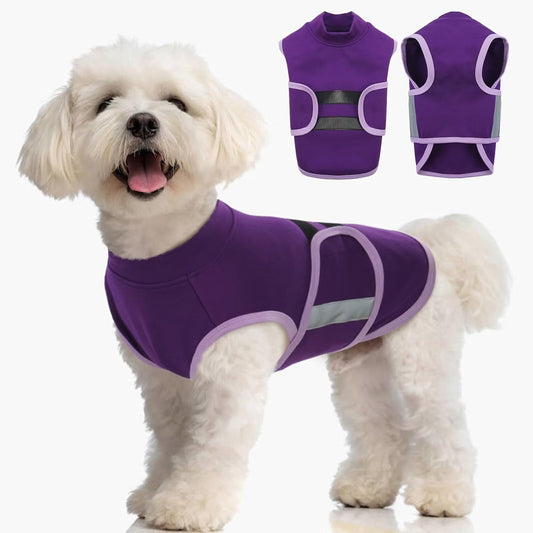 Dog Anxiety Relief Coat,S, Purple