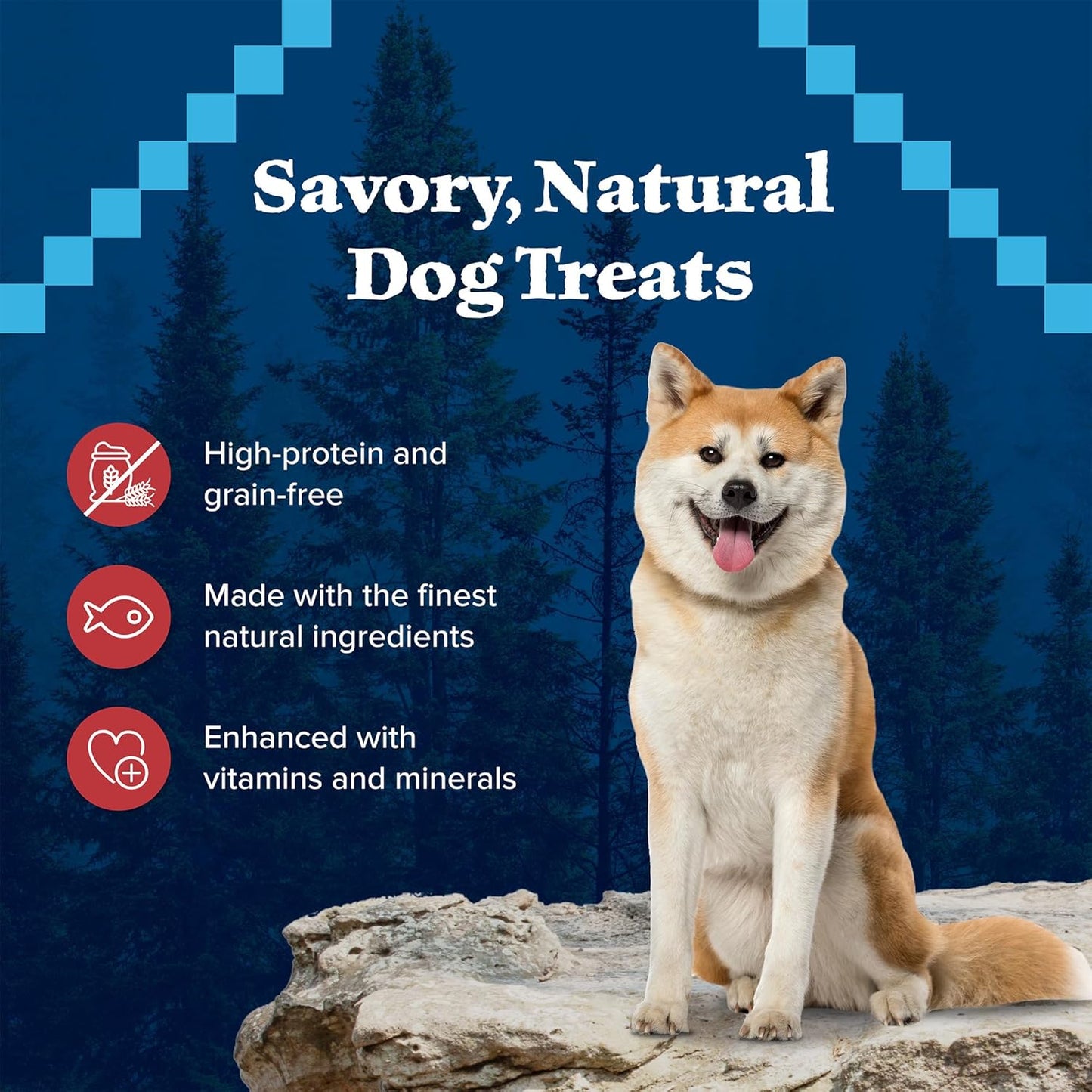 Blue Buffalo Wilderness Trail Treats Wild Bits Training Treats for Dogs, Grain-Free Dog Treats, Salmon Recipe, 10-Oz. Bag