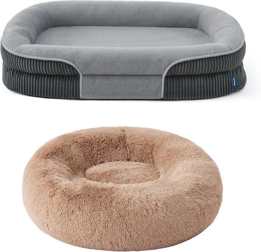Bedsure Orthopedic Dog Beds Large Sized Dog & Dog Bed
