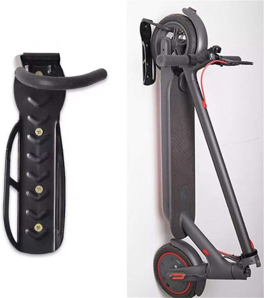 Wall Hanging Hook Bicycle Wall Mount Garage Storage System Hooks with Maximum Load of 50Lb for Xiaomi Scooter M365/PRO and Ninebot ES1 ES2 Electric Scooter