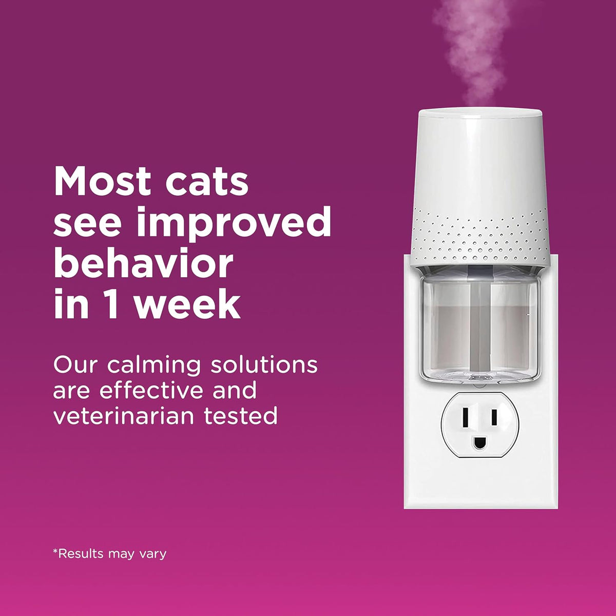 Comfort Zone Muli Cat Calming 3 Room Value Kit, 3 Diffusers & 6 Refills