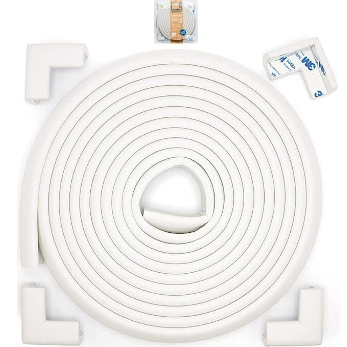 Roving Cove Baby Proof Corner Edge Protector, Small 15Ft Edge 4 Corners