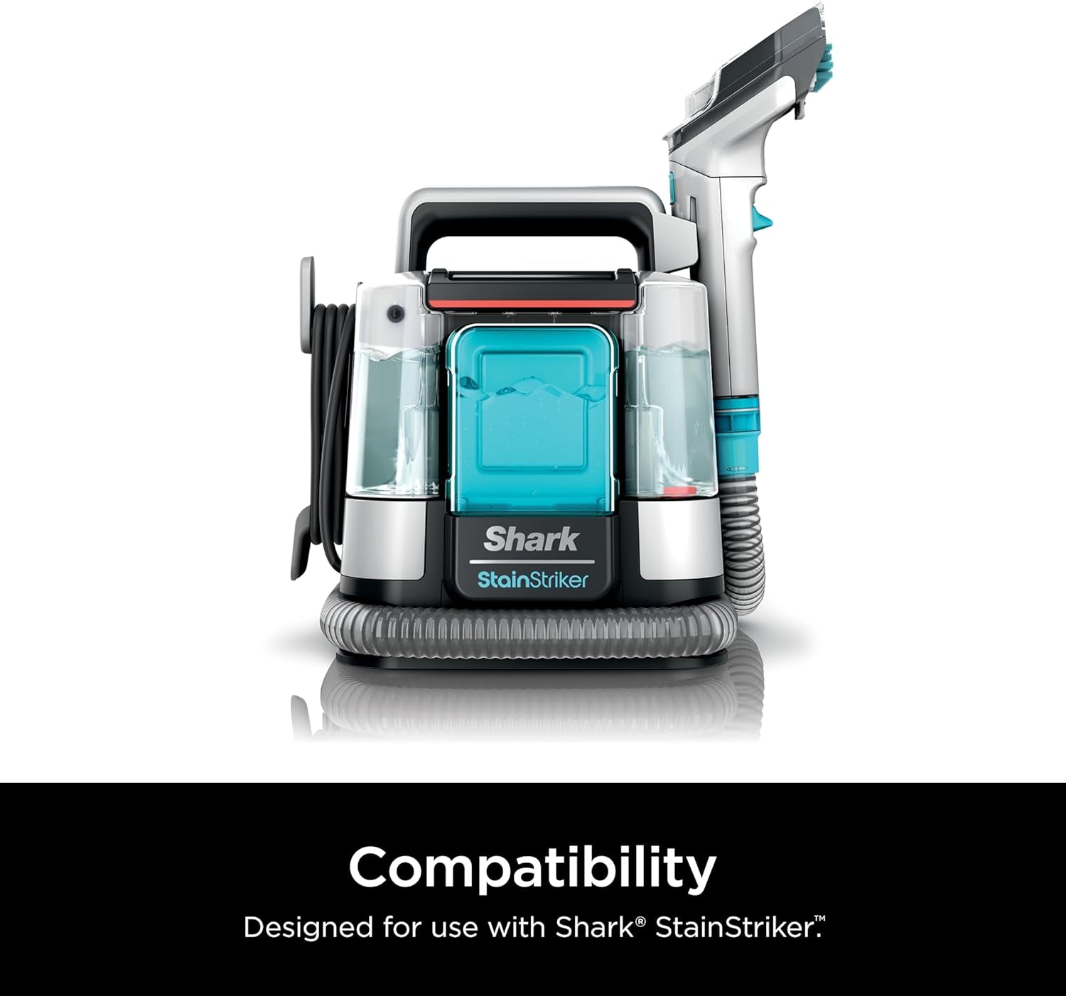 Shark Stainstriker Cleaning Solution Bundle for Portable Cleaners, Carpet and Area Rug Formula, Instantly Eliminates Odors, Includes 32 Oz OXY Multiplier and 16 Oz Deep Clean Solution, PXCMBUNDLE