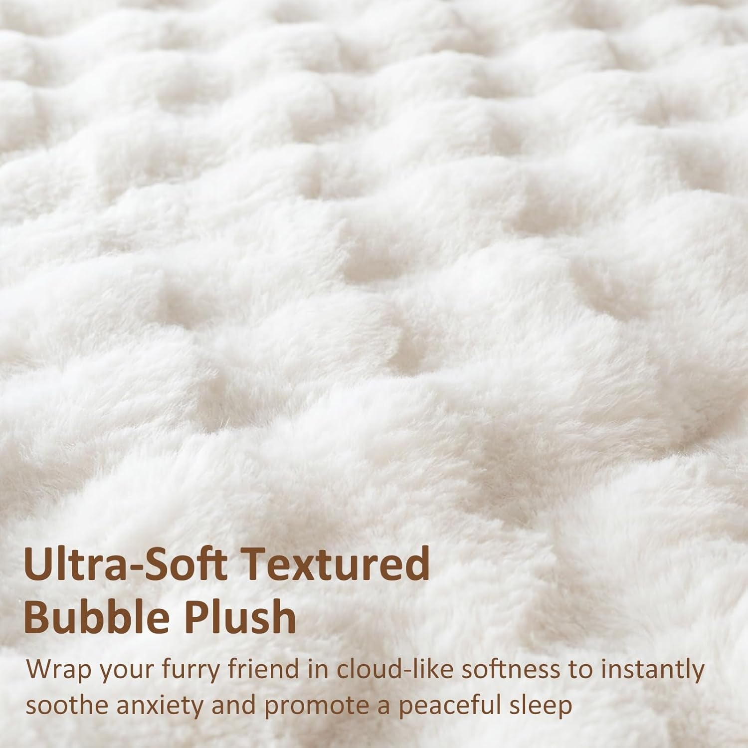 Dog Bed Couch Sofa for Small Medium Dogs and Cats round Plush Orthopedic Sofa Pet Bed Washable Puppy Bed with Removable Cover Anxiety Relief Dog Couch Pet Furniture for Indoor Pets 30 X 30 X 9 White