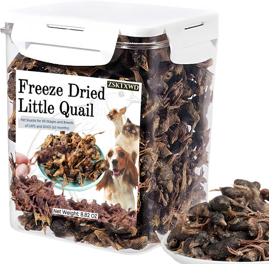 Freeze Dried Little Quail - 8.82Oz
