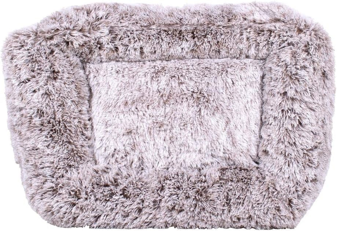 Carolina Pet Teddy Bear Kuddler Bed - Brown, L