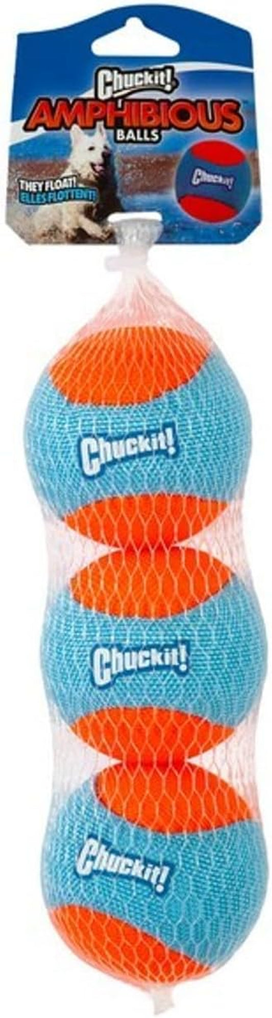 Chuckit! Amphibious Fetch Balls, Set of 3, Medium