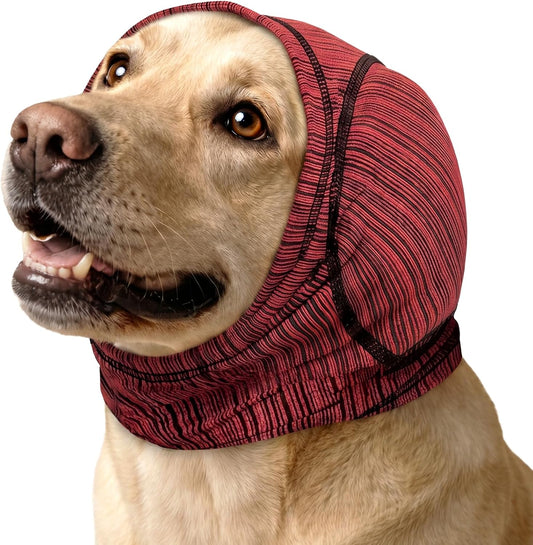 Dog Ear Muffs Noise Protection,Ear Wrap with Calming Dog Headband
