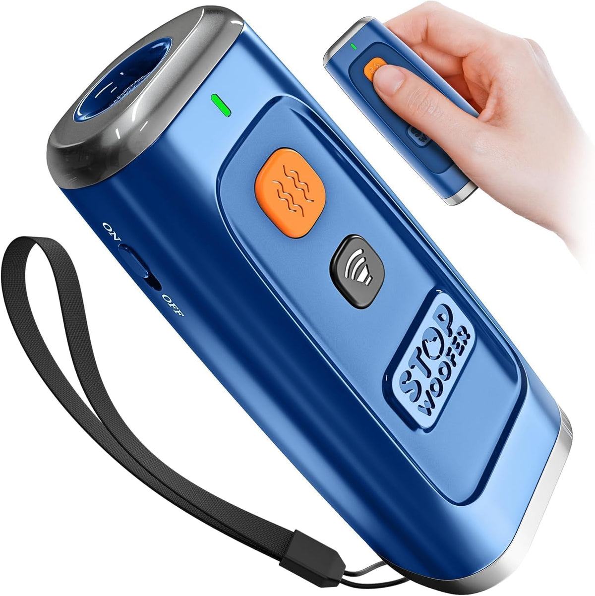 STOPWOOFER NEW 2026 Dog Bark Deterrent Device - Ultrasonic anti Barking Device for Dogs - Humane Rechargeable Bark Control & Dog Training Tool for Medium Dogs - Indoor Outdoor Anywhere Daily