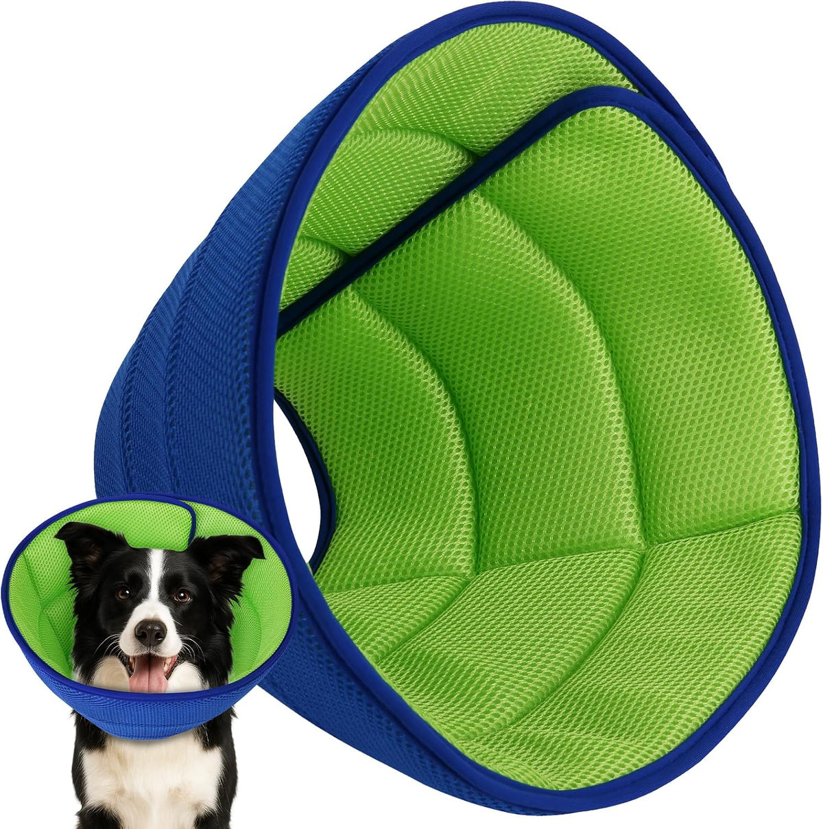 Dog Recovery Collar, Breathable Dog Cone for Dogs after Surgery,Xl
