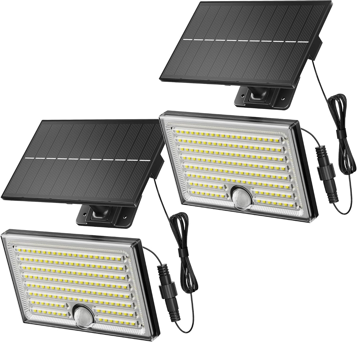Mini Solar Outdoor Lights, 170 LED Solar Lights with 16.5 Ft Cable