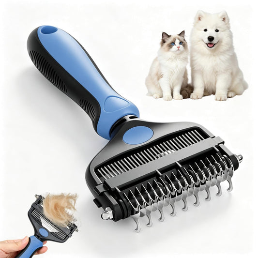 Deshedding Dog Brush, Undercoat Rake for Cats & Dogs, Pet Pro Grooming Tool