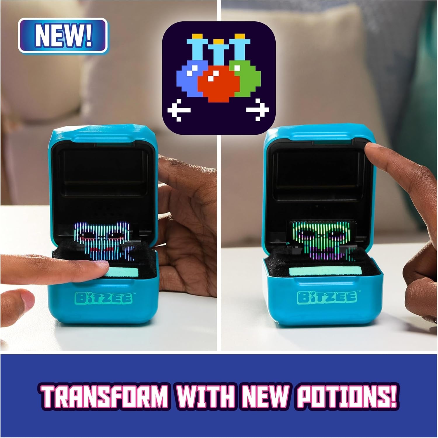 BITZEE, Magicals with 20 Interactive Characters Inside, Reacts to Touch, Digital Pet Kids Toys for Ages 5 and Up