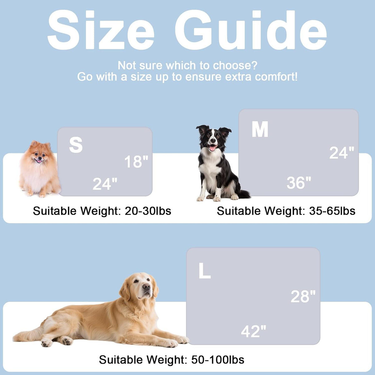 Cooling Mat for Dogs Cats,Pet Dog Cooling Mat Blanket for Dogs,24X18, Grey