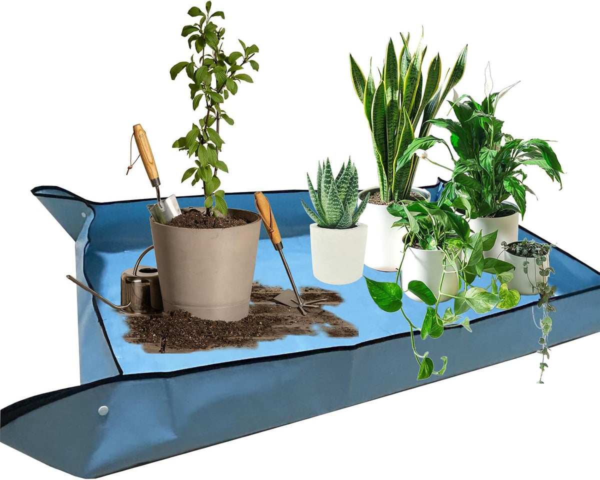 59" X 39" Extra Large Repotting Mat, Thickened Foldable Gardening Mat