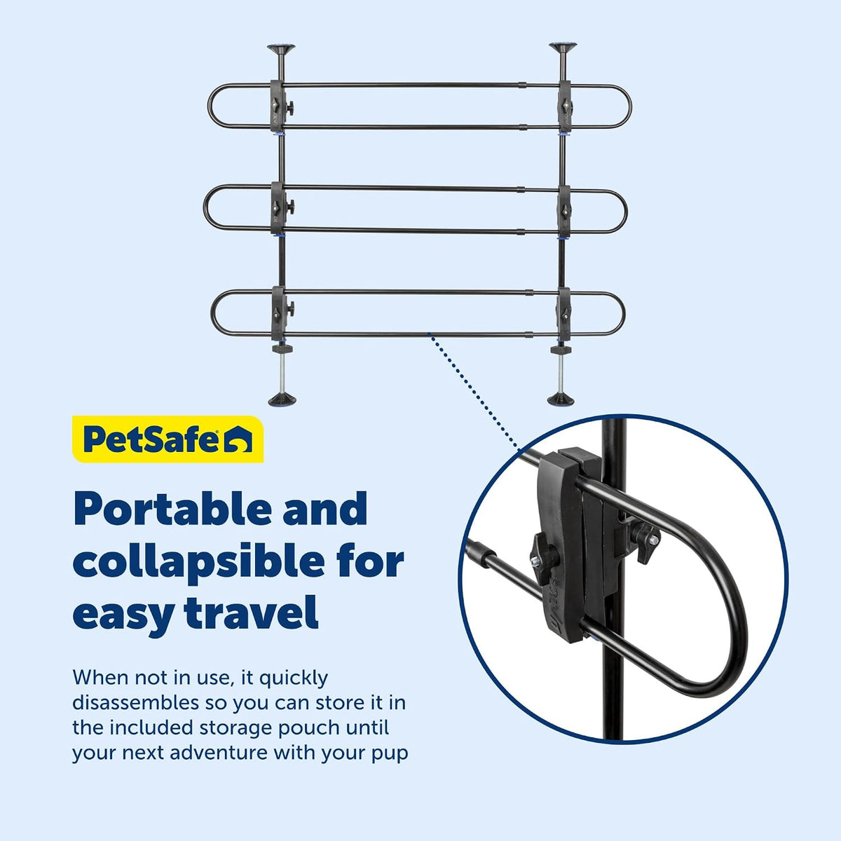 Petsafe Happy Ride Metal Dog Barrier