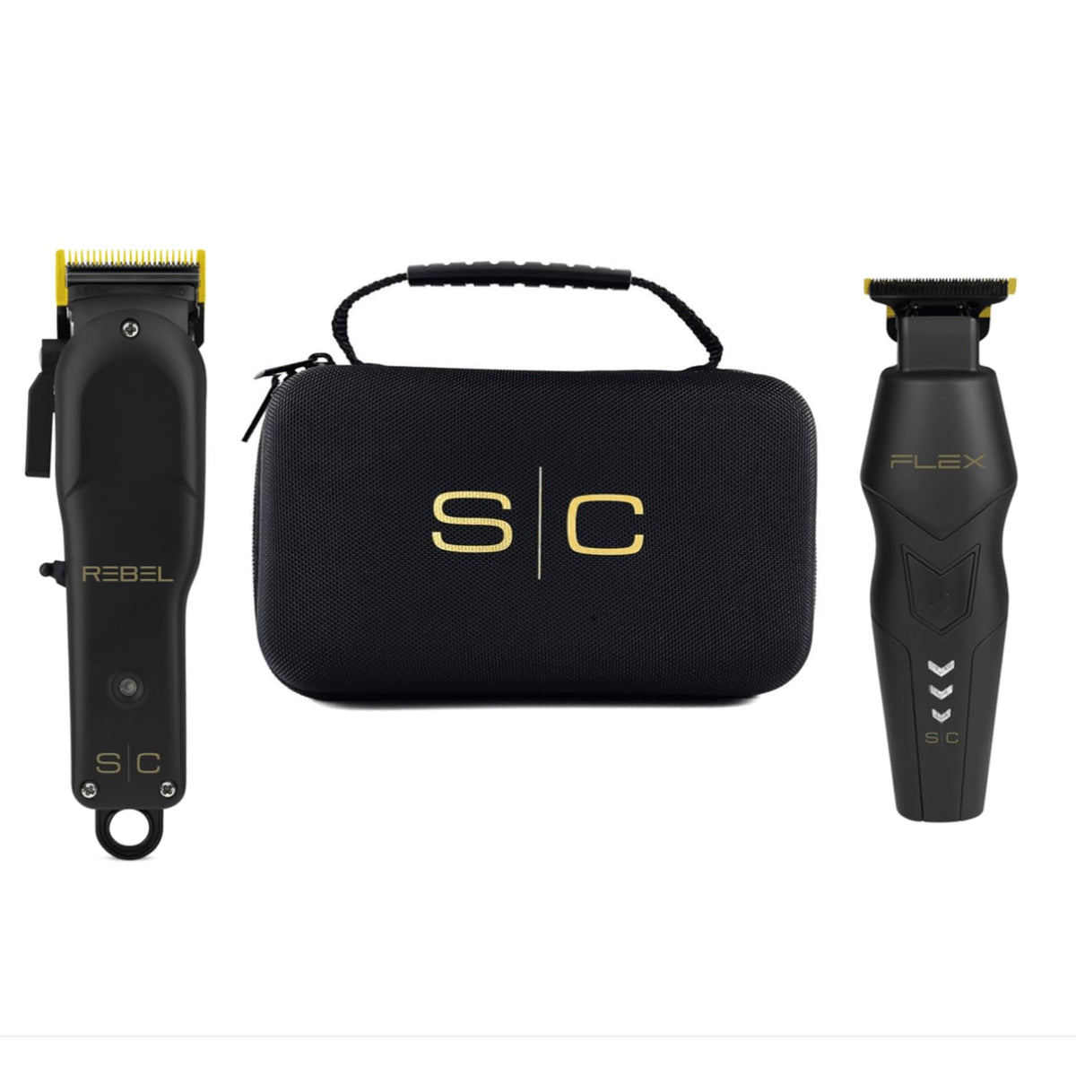 Stylecraft Flex Trimmer and Rebel Clipper Super Set with Travel Case