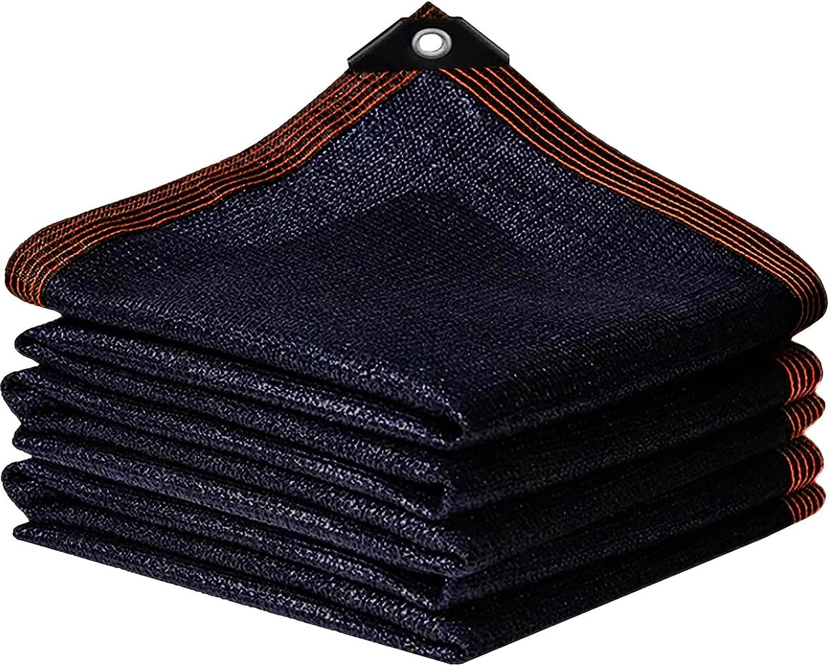 90% Shade Cloth, Chicken Coop Shade Cover, Sturdy Sunblock Mesh Tarp with Grommets for Patio Plants Greenhouse Kennel Porch Pergola Sun Protection Neting Cover, 5X10Ft